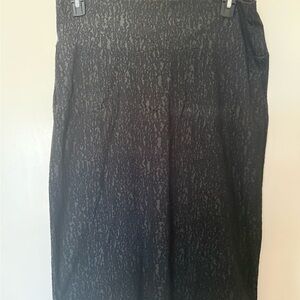 LuLaRoe Black Textured Cassie